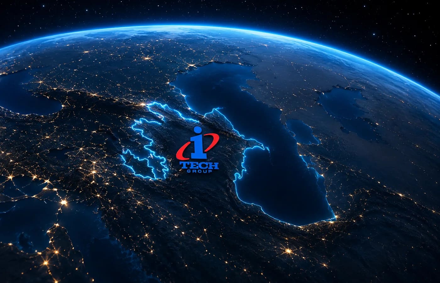 Kosmosdan Azərbaycan — iTech Group regional əhatəsi
