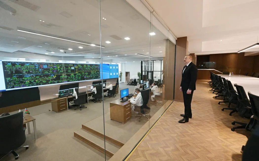 Network infrastructure at Azərenerji's rebuilt Main Administrative, Science, Training & Laboratory Complex